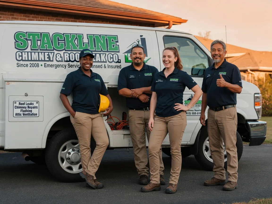 Chimney flashing repair company in Garden City, SD